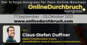 OnlineDurchbruch Kongress